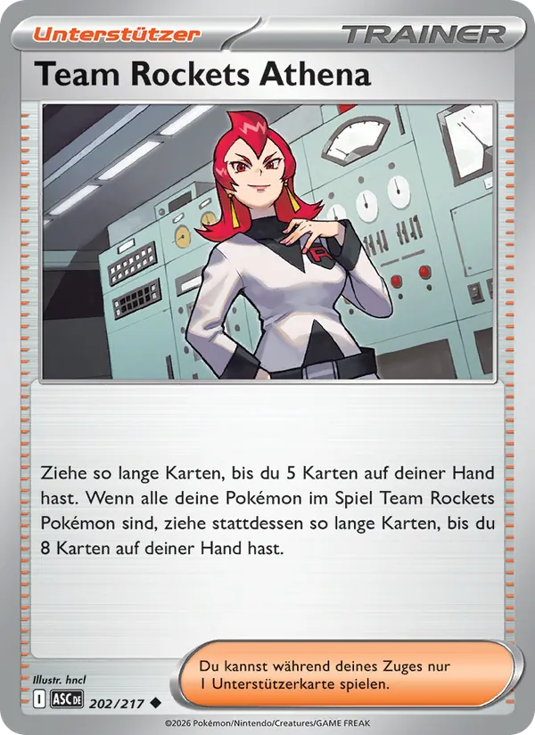 Team Rockets Athena 202/217