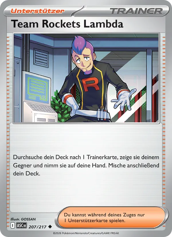 Team Rockets Lambda 207/217