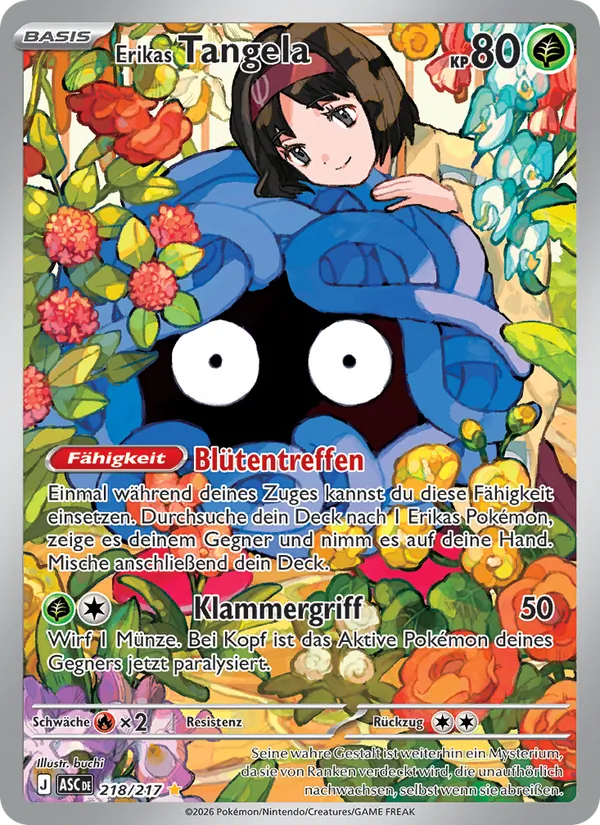 Erikas Tangela 218/217