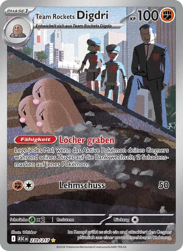 Team Rockets Digdri 239/217