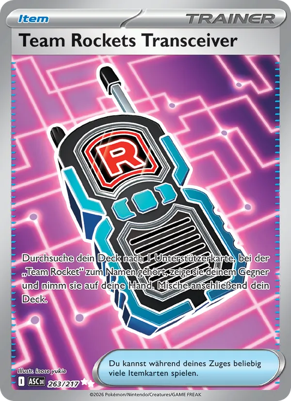 Team Rockets Transceiver 263/217