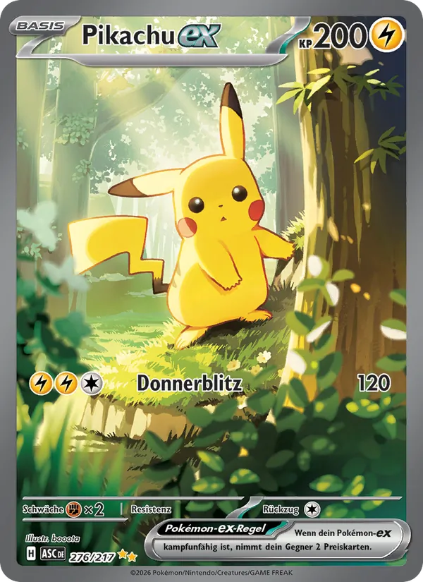 Pikachu-ex 276/217