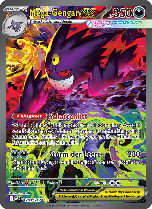 Mega-Gengar-ex 284/217