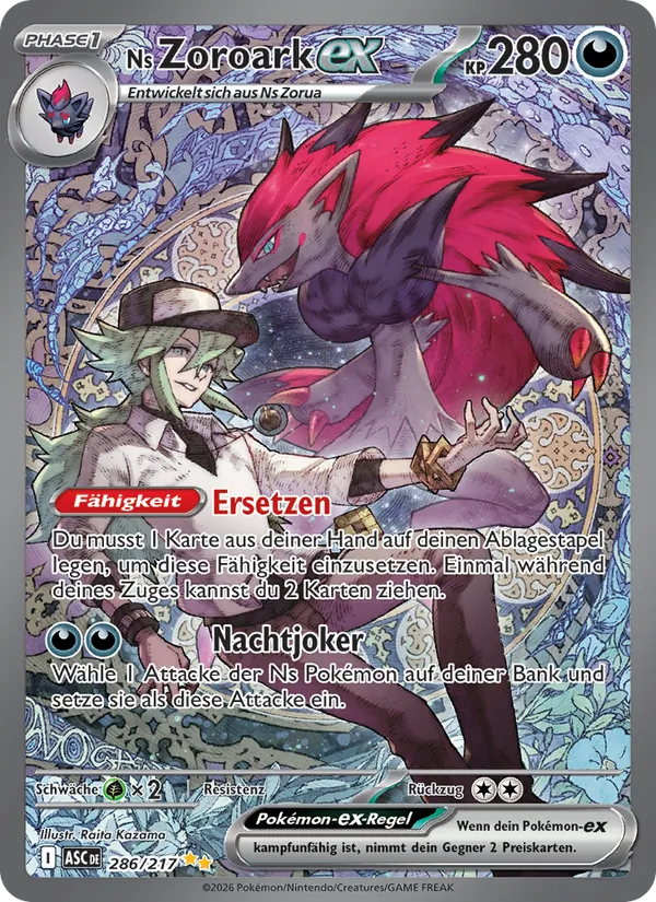 Ns Zoroark-ex 286/217
