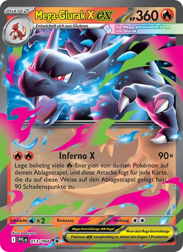 Mega-Glurak X-ex 013/094