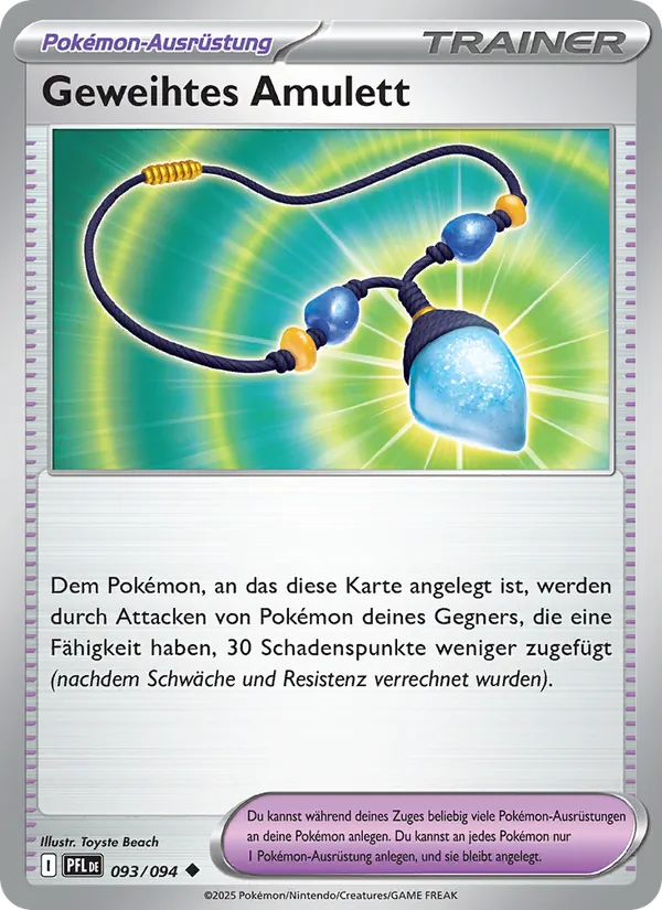 Geweihtes Amulett 093/094