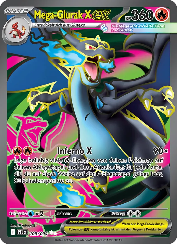 Mega-Glurak X-ex 109/094
