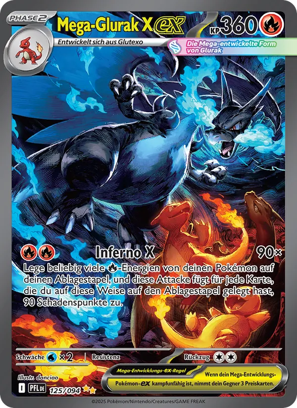 Mega-Glurak X-ex 125/094
