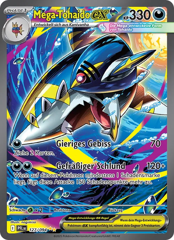 Mega-Tohaido-ex 127/094