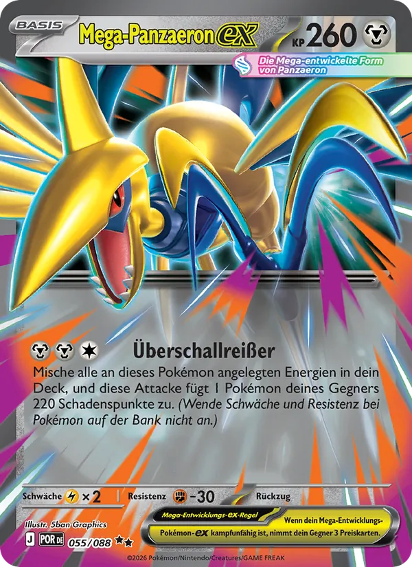Mega-Panzaeron-ex 055/088