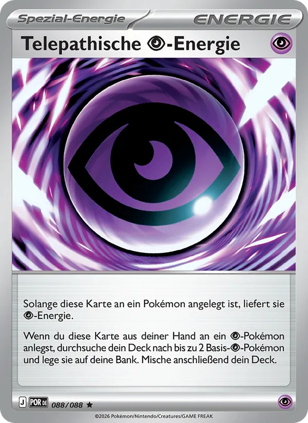 Telepathische Psychic-Energie 088/088