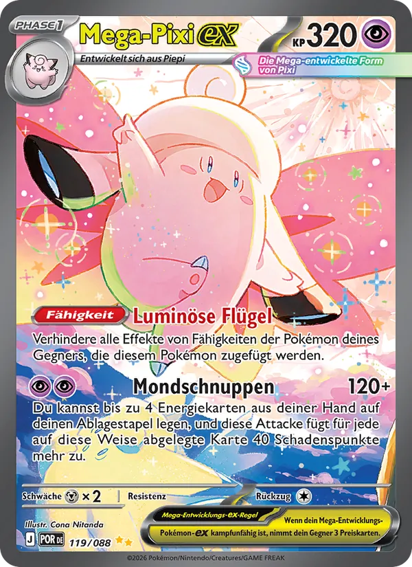 Mega-Pixi-ex 119/088
