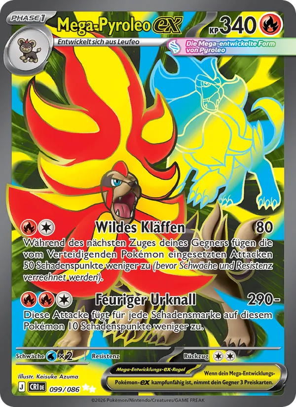 Mega-Pyroleo-ex 099/086