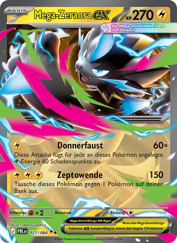 Mega-Zeraora-ex 027/084