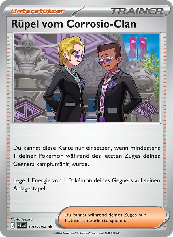 Rüpel vom Corrosio-Clan 081/084