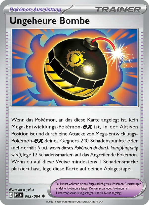 Ungeheure Bombe 082/084