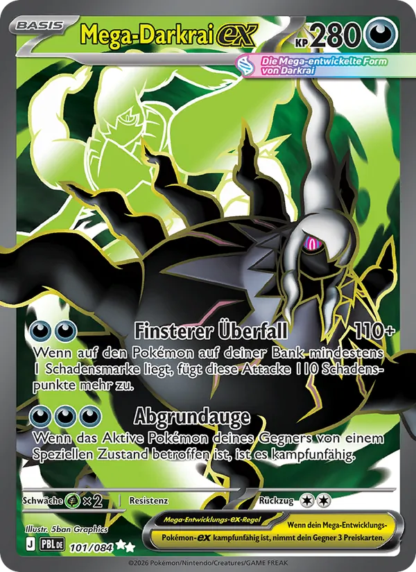 Mega-Darkrai-ex 101/084