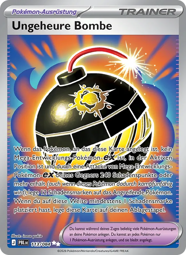 Ungeheure Bombe 113/084