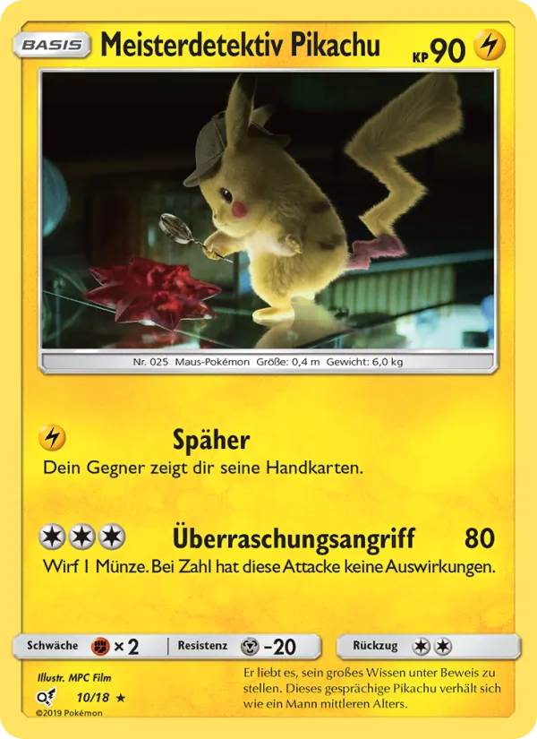 Meisterdetektiv Pikachu 10/18