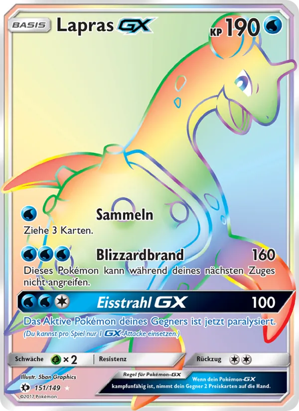 Lapras GX 151/149