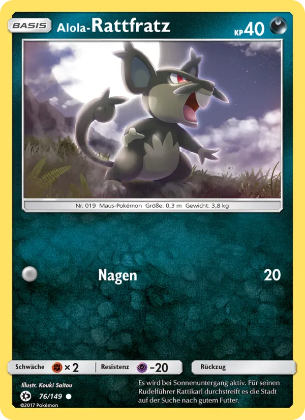 Alola-Rattfratz 76/149