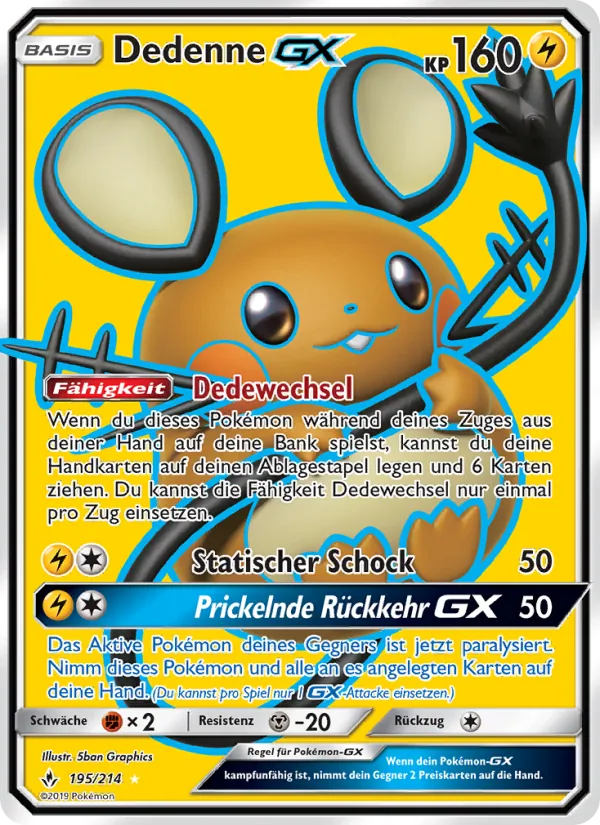 Dedenne GX 195/214