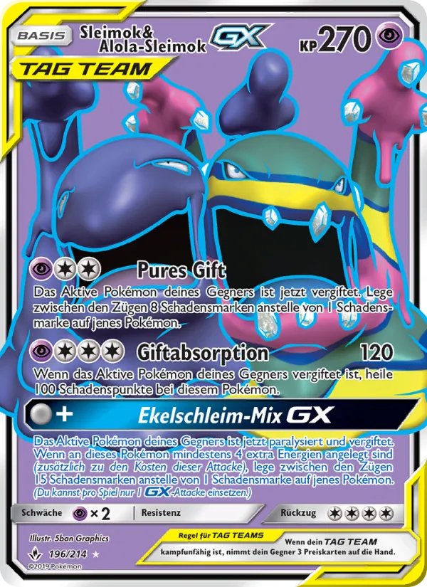 Sleimok & Alola-Sleimok GX 196/214