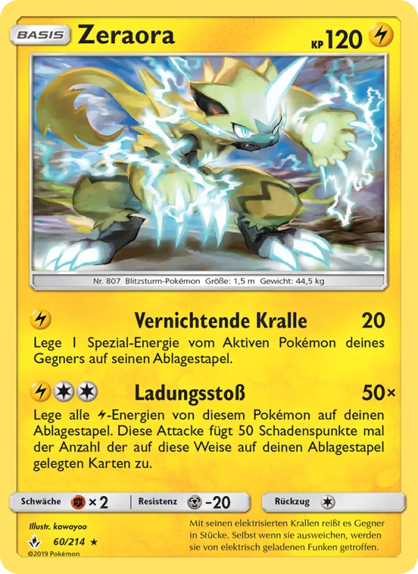 Zeraora 60/214