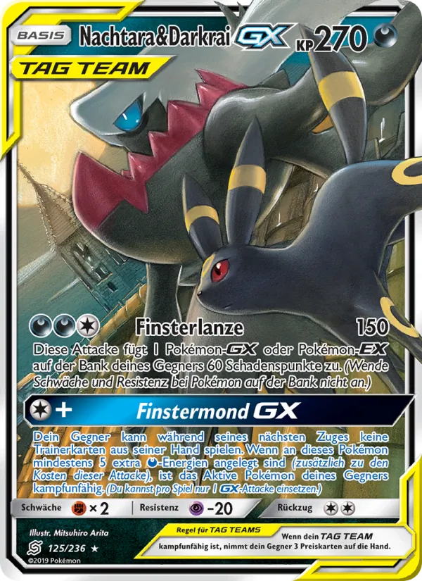Nachtara & Darkrai GX 125/236