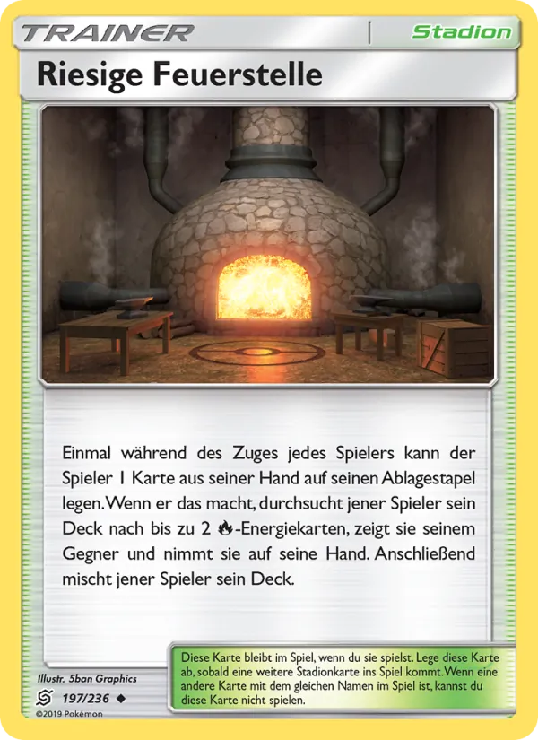 Riesige Feuerstelle 197/236