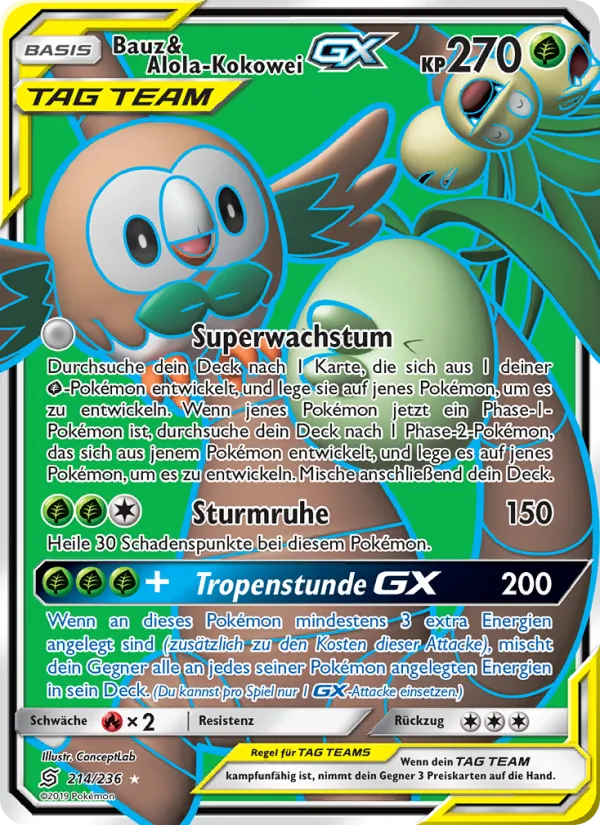 Bauz & Alola-Kokowei GX 214/236