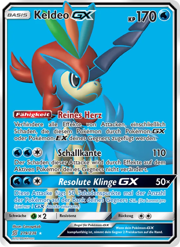 Keldeo GX 219/236