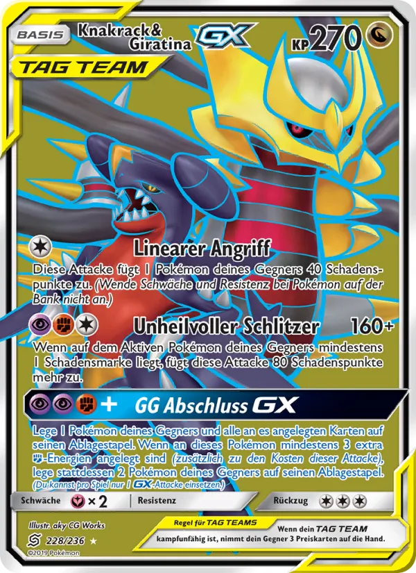 Knakrack & Giratina GX 228/236