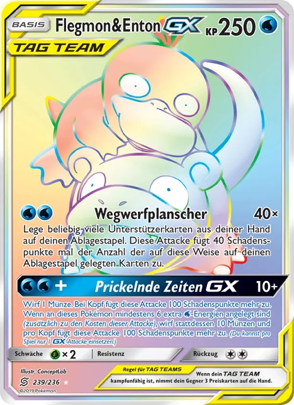 Flegmon & Enton GX 239/236