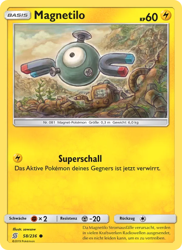 Magnetilo 58/236