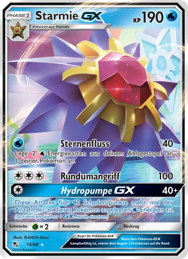 Starmie-GX 14/68