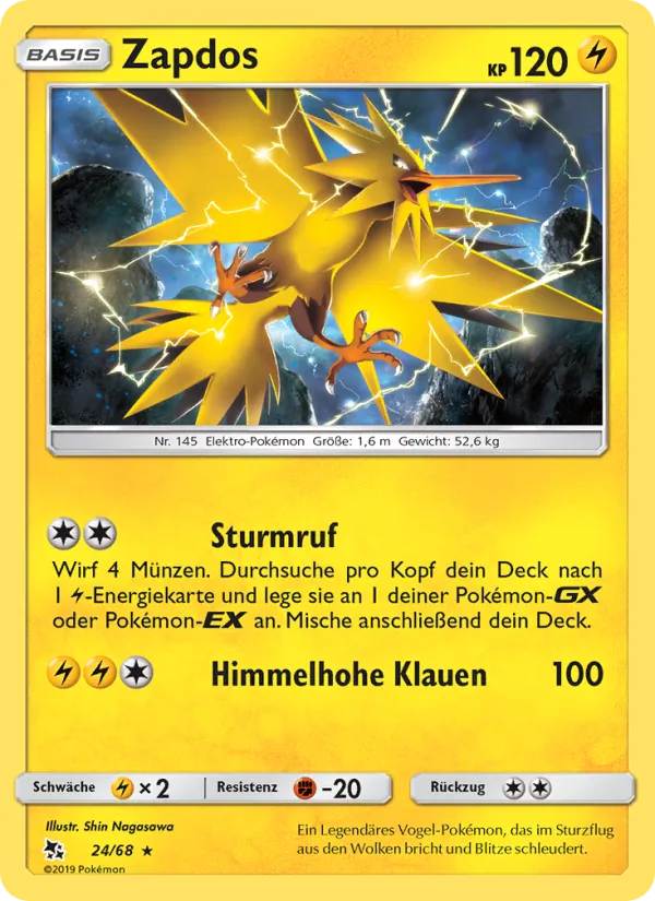Zapdos 24/68