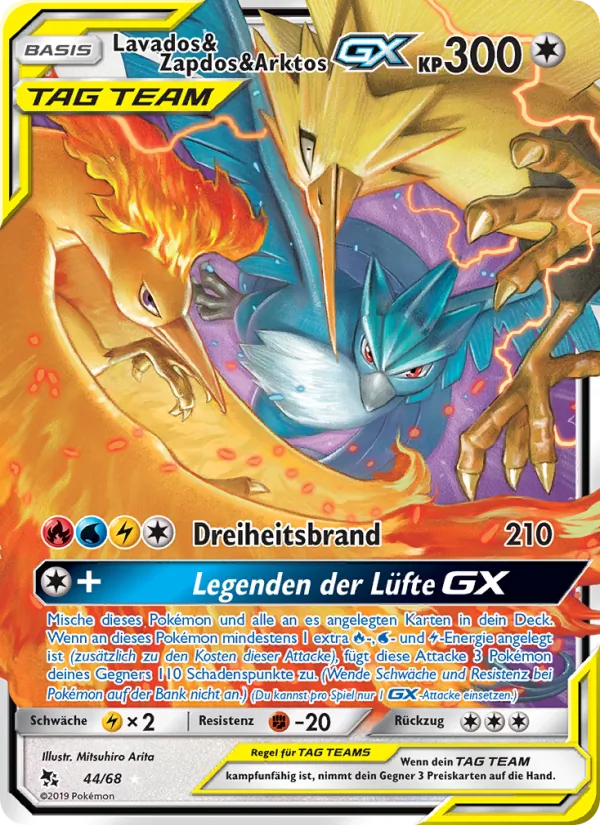 Lavados & Zapdos & Arktos-GX 44/68