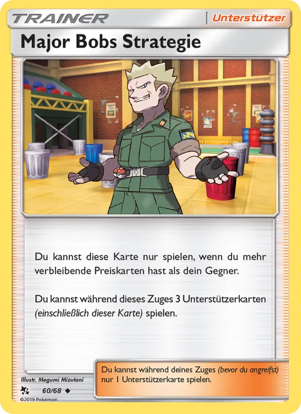 Major Bobs Strategie 60/68