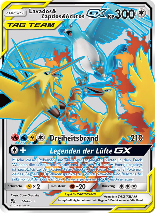 Lavados & Zapdos & Arktos-GX 66/68