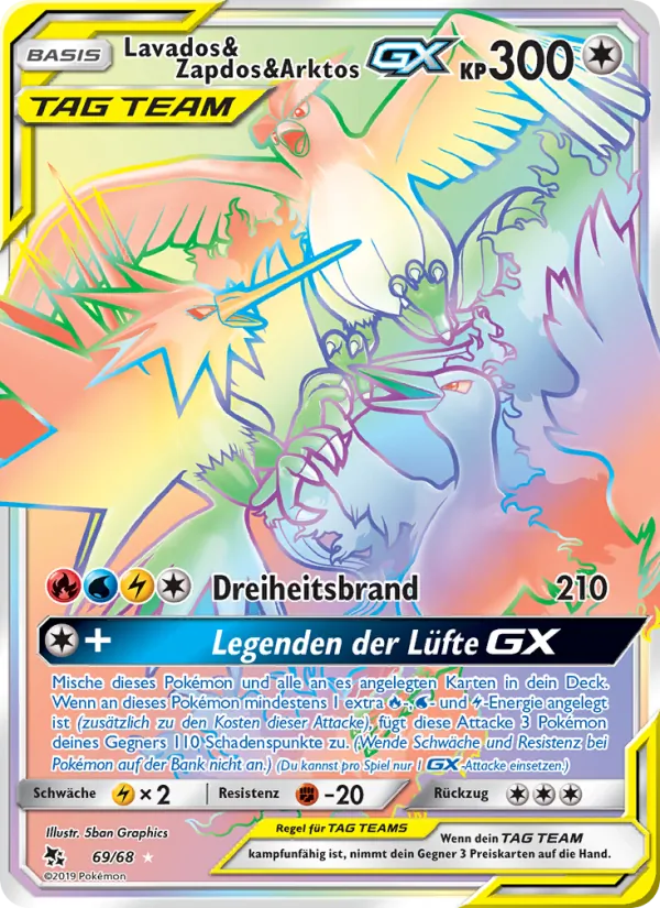 Lavados & Zapdos & Arktos-GX 69/68