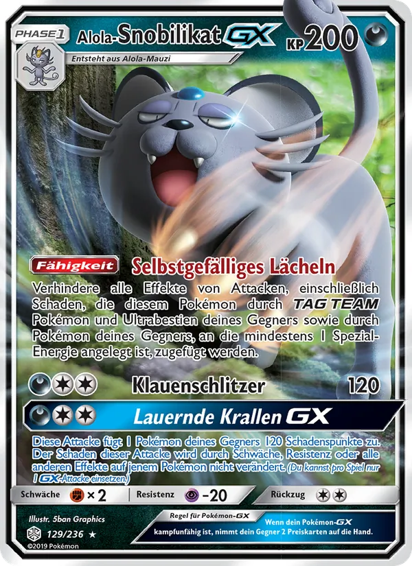 Alola-Snobilikat GX 129/236