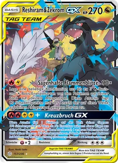 Reshiram & Zekrom GX