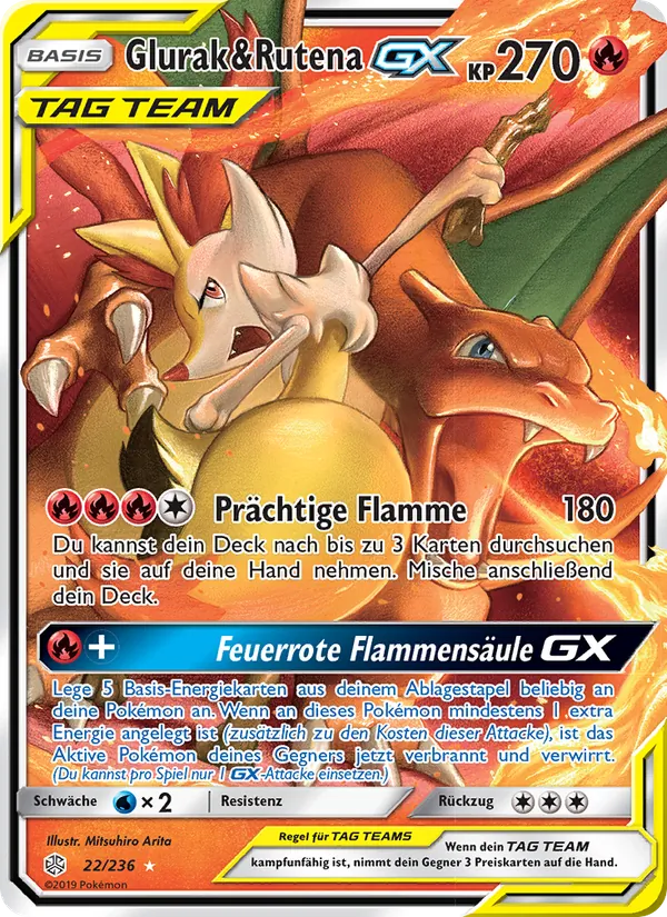 Glurak & Rutena GX 22/236