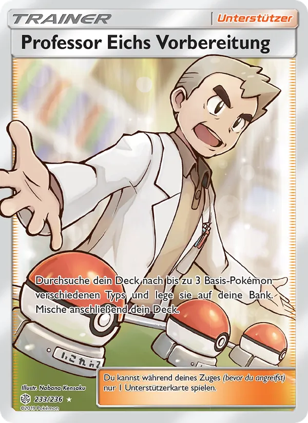 Professor Eichs Vorbereitung 233/236
