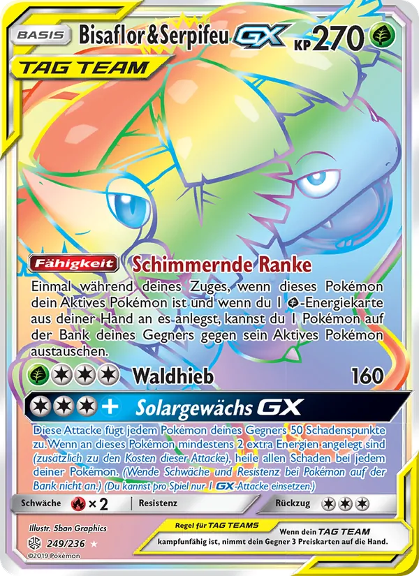 Bisaflor & Serpifeu GX 249/236
