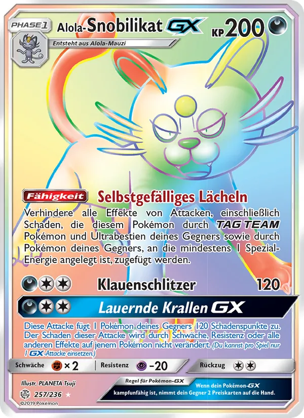 Alola-Snobilikat GX 257/236
