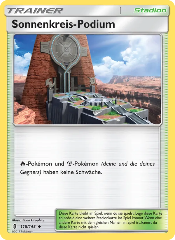 Sonnenkreis-Podium 118/145