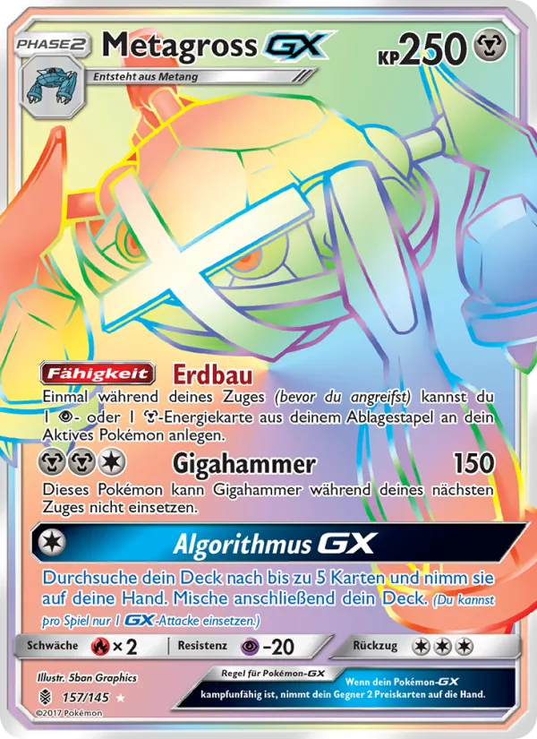 Metagross GX 157/145