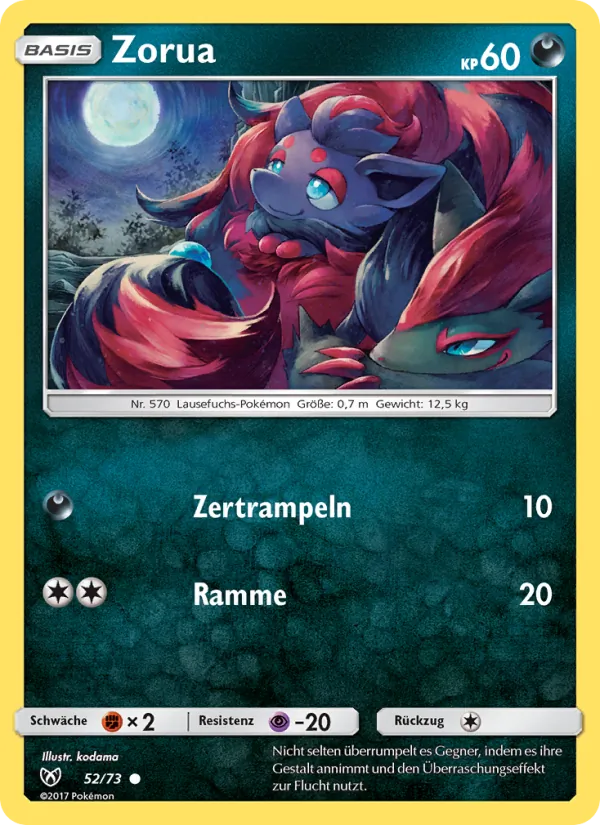 Zorua 52/73